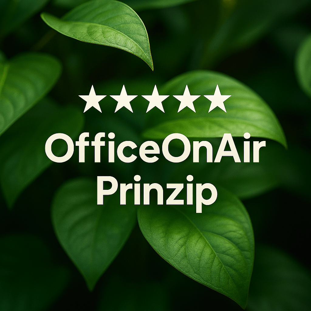Home 7 Mit den green Office Konzepten von OfficeOnAir zum grüngesunden Büro