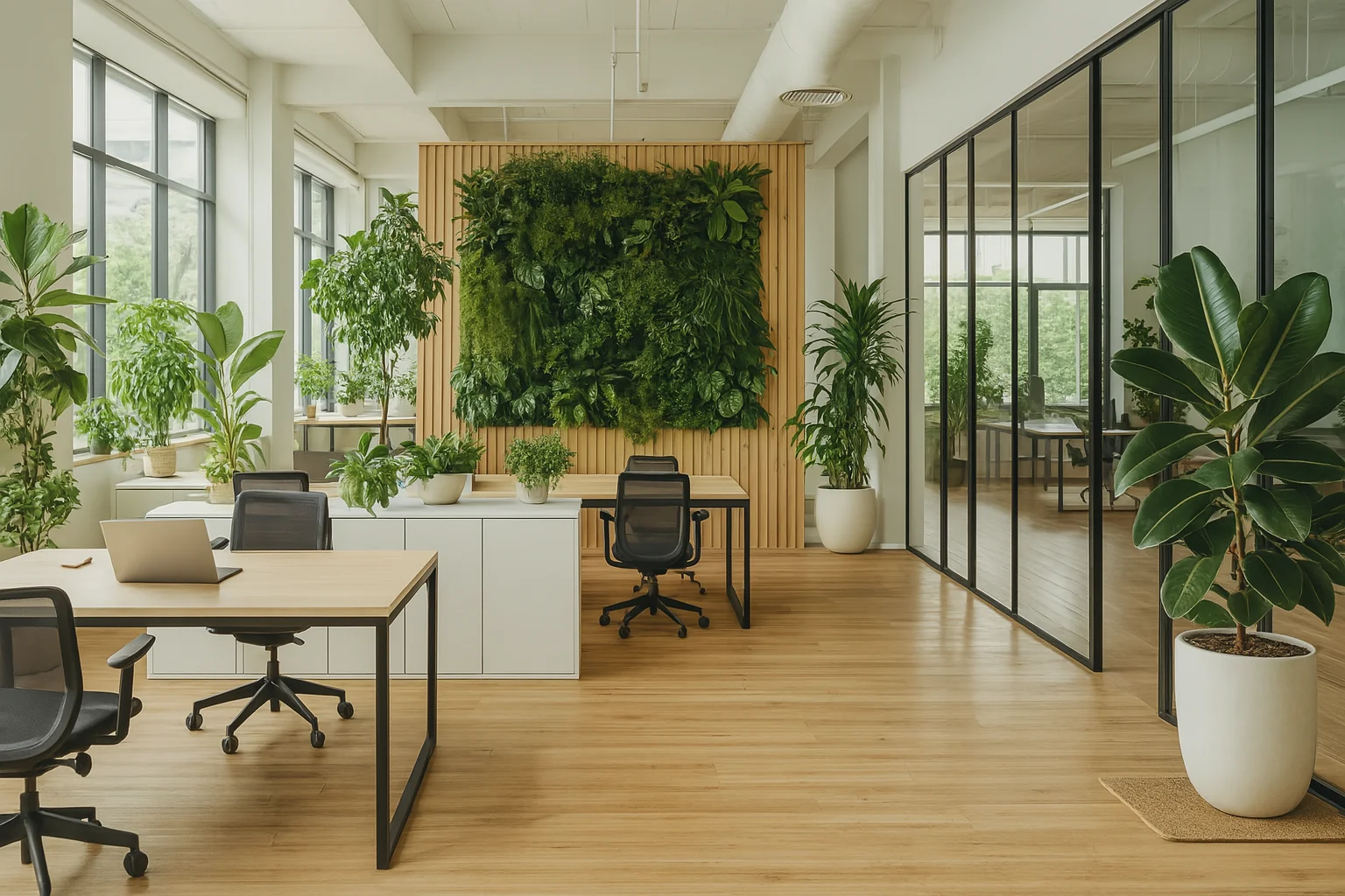 Home 14 Raumbegrünung - OfficeOnAir
